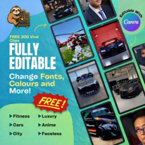 600+ High-Impact Male Fitness Reels Bundle PLR & MRR Rights