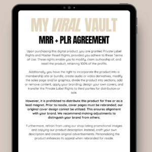 22 Faceless Digital Marketing MRR Products, Faceless Marketing, DFY, Master Resell Rights PLR & MRR Rights