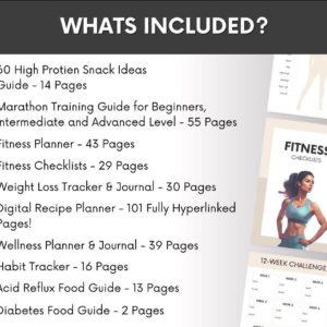 DFY Health & Fitness Bundle: PLR Ebooks, Planners, Guides (Ready to Resell)
