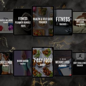 Premium Fitness Planner Collection PLR & MRR Rights
