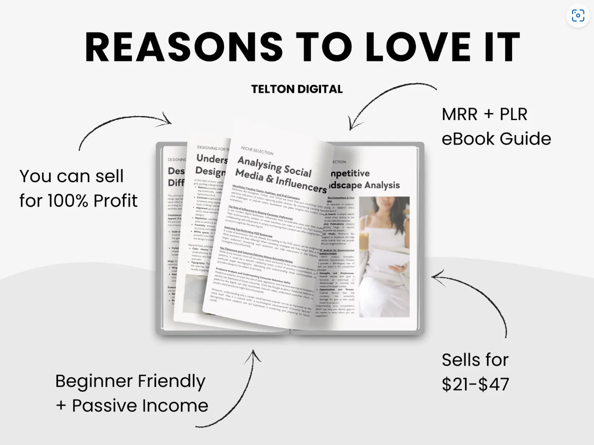 Print On Demand Business Guide | DFY POD eBook | Earning Passive Income on Auto-Pilot PLR & MRR Rights - Image 2