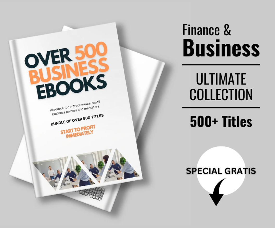 500+ Premium Business eBooks Collection