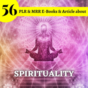 56 Spirituality PLR eBooks and articles | plr bundle resell rights | e book commercial use PLR & MRR Rights