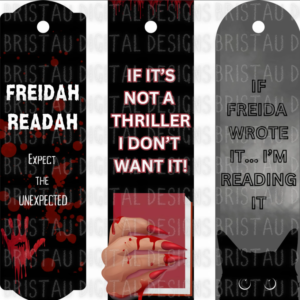 Thriller Bookmark Bundle PLR & MRR Rights