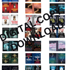 Psychological Thriller DIY MiniBooks DIGITAL PDF Printout PLR & MRR Rights