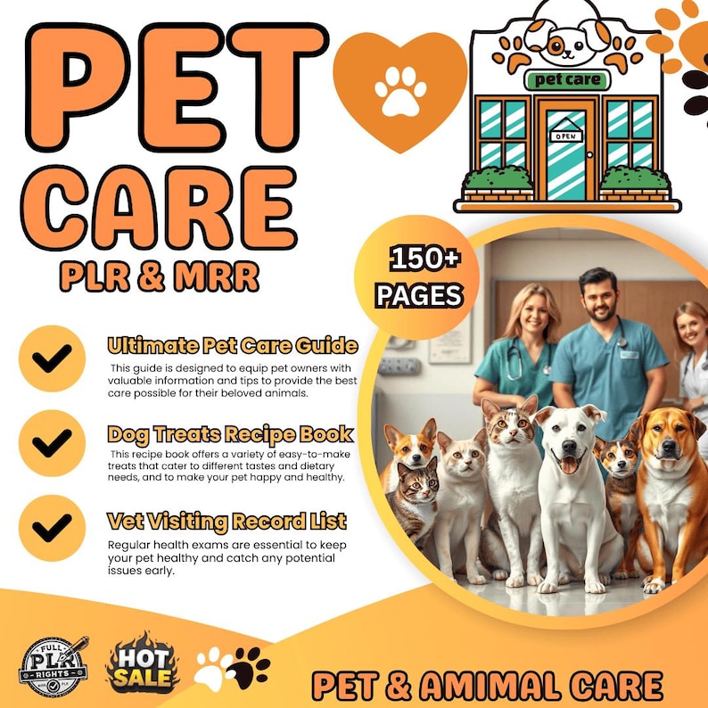 Pet Care Planner Bundle | PLR MRR (Digital Download) - Image 2