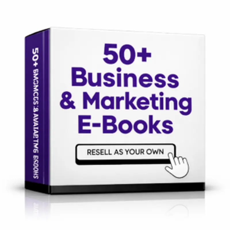 50+ Business & Marketing eBooks Mega Bundle | Master Resell Rights (MRR), Business eBooks