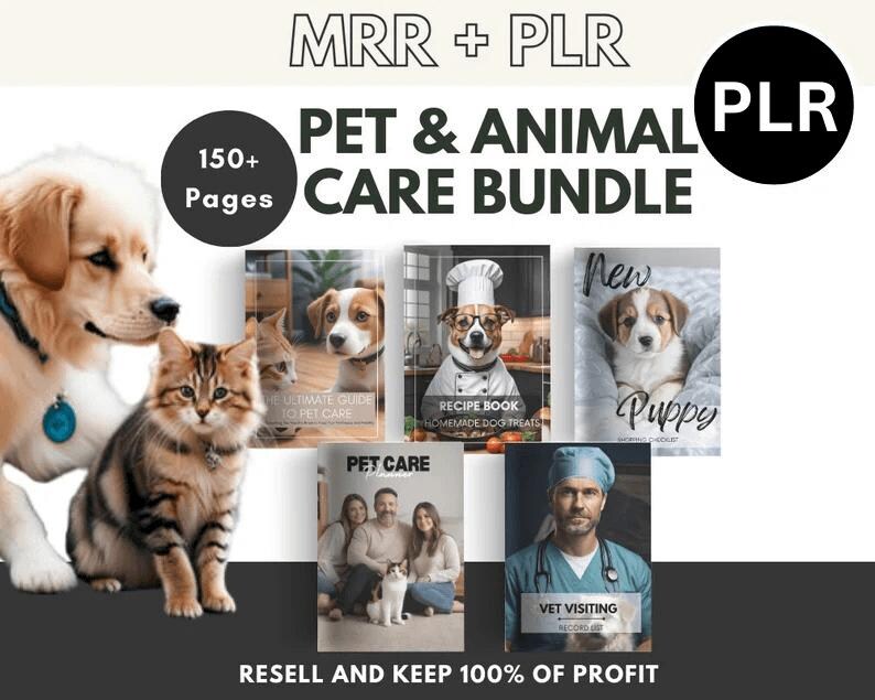 Pet Care Planner Bundle | PLR MRR (Digital Download) - Image 8