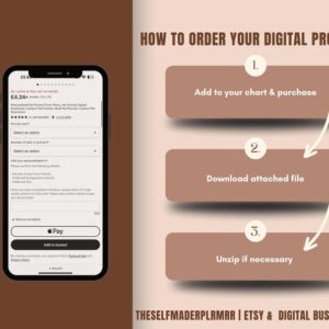 Small Business Planner: Canva Template with PLR + MRR (Digital Download)