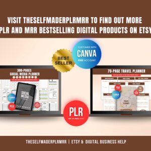 Canva Crash Course with PLR Resell Rights, Editable Video Tutorial & Ebook, Canva Training Guide for Beginners and Resellers, Etsy Sellers