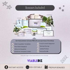 20+ Product Mockup Templates: Canva Mockups with PLR/MRR (Digital Download)